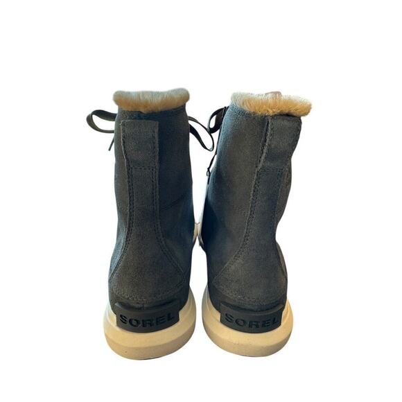 Sorel NEW Explorer Next Joan Waterproof Boots Women’s US 9.5 Gray Insulated - Picture 4 of 10
